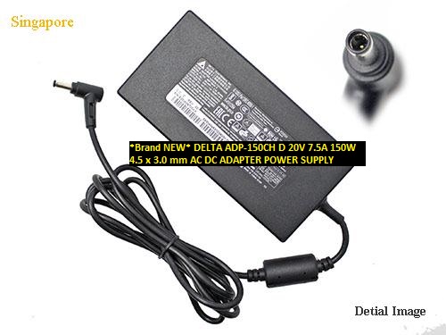 *Brand NEW* ADP-150CH D DELTA 20V 7.5A 150W 4.5 x 3.0 mm AC DC ADAPTER POWER SUPPLY